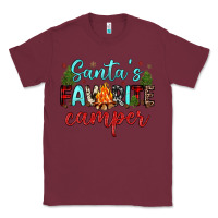 Burgundy santa s favorite camper Classic Tee - JahusDesignShop