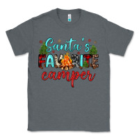 Charcoal Heather santa s favorite camper Classic Tee - JahusDesignShop