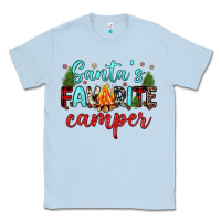 Dusty Blue santa s favorite camper Classic Tee - JahusDesignShop