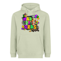 Matcha louisiana map mardi gras Heavyweight Hoodie - CowGirlArtShop