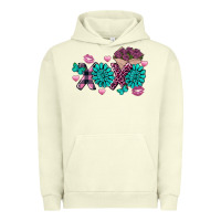 Pigment Pistachio Xoxo Valentine's Day Turquoise Gem Urban Hoodie - FaDigitalArtStudio