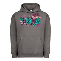 Pigment Tornado Xoxo Valentine's Day Turquoise Gem Urban Hoodie - FaDigitalArtStudio