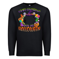 Black candy countdown days till halloween Premium Sweatshirt - CowGirlArtShop