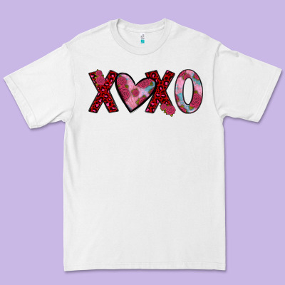 Xoxo Premium Tee Designed By Jahusdesignshop
