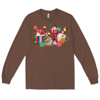Chestnut mexico dessert coffee cups Long Sleeve Tee - MaliasSmallBusiness