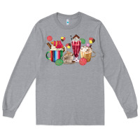 Heather Grey mexico dessert coffee cups Long Sleeve Tee - MaliasSmallBusiness