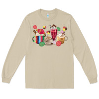 Mushroom mexico dessert coffee cups Long Sleeve Tee - MaliasSmallBusiness