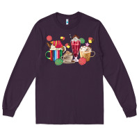 Plum mexico dessert coffee cups Long Sleeve Tee - MaliasSmallBusiness