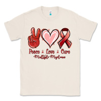 Natural Peace love cure Multiple Myeloma Classic Tee - NancyCooperArtShop