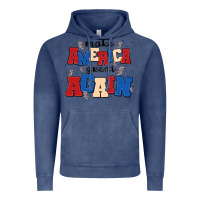 Vintage Denim make america great again Vintage Hoodie - MaliasSmallBusiness