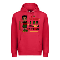 Cardinal i am black history black boy  juneteenth Premium Hoodie - CowGirlArtShop