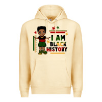 Pina Colada i am black history black boy  juneteenth Premium Hoodie - CowGirlArtShop