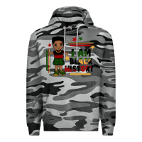 Slate Camo i am black history black boy  juneteenth Premium Hoodie - CowGirlArtShop