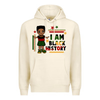 Tofu i am black history black boy  juneteenth Premium Hoodie - CowGirlArtShop