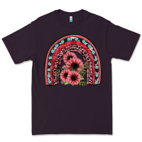 Plum valentines sunflower rainbow Premium Tee - JahusDesignShop