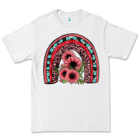 White valentines sunflower rainbow Premium Tee - JahusDesignShop