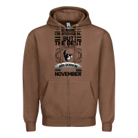 Chestnut NOVEMBER Zipper Hoodie - Bettercallsaul