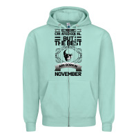 Seafoam NOVEMBER Zipper Hoodie - Bettercallsaul