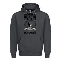 Smoke NOVEMBER Zipper Hoodie - Bettercallsaul
