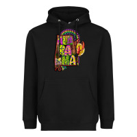 Black mardi gras alabama map Heavyweight Hoodie - CowGirlArtShop