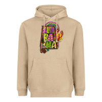 Mushroom mardi gras alabama map Heavyweight Hoodie - CowGirlArtShop