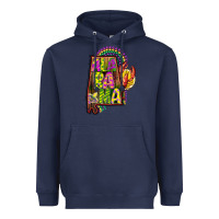 Navy mardi gras alabama map Heavyweight Hoodie - CowGirlArtShop