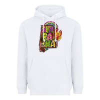 White mardi gras alabama map Heavyweight Hoodie - CowGirlArtShop