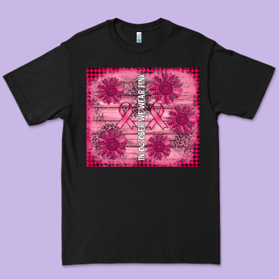 In October We Wear Pink Premium Tee Designed By Adodesignshop