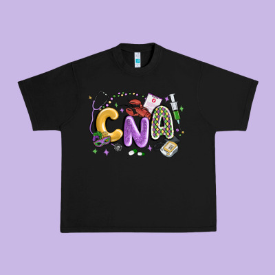 Cna Mardi Gras Urban Heavy Tee Designed By Maliassmallbusiness