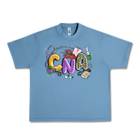 Pebble Blue cna mardi gras Urban Heavy Tee - MaliasSmallBusiness