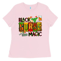 Black Nurse Magic Ladies Tee | Teevron