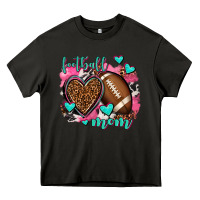 Asphalt football mom Heavy Core Tee - AdoDesignShop