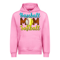 Fuchsia Pink baseball mom softball Urban Hoodie - BundleAndBundleShop