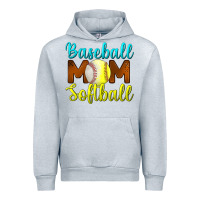 Heather Grey baseball mom softball Urban Hoodie - BundleAndBundleShop