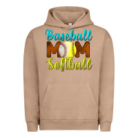 Pigment Burro baseball mom softball Urban Hoodie - BundleAndBundleShop