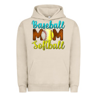 Pigment French Oak baseball mom softball Urban Hoodie - BundleAndBundleShop