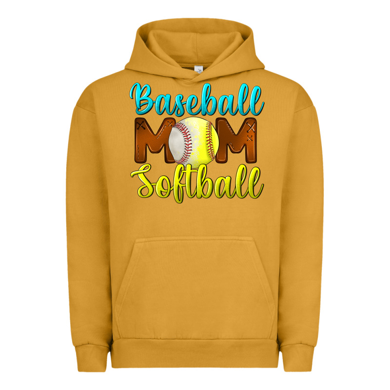 Baseball Mom Softball Urban Hoodie by BundleAndBundleShop | Teevron