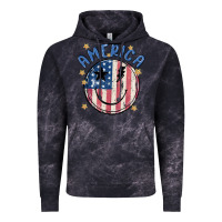 Cloud Black America Vintage Hoodie - MaliasSmallBusiness