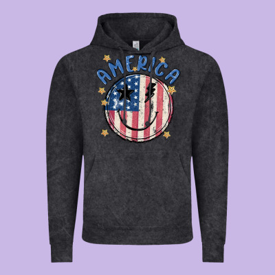 America Vintage Hoodie Designed By Maliassmallbusiness