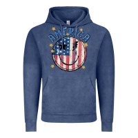 Vintage Denim America Vintage Hoodie - MaliasSmallBusiness