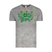 Cloud Rock lucky girl Vintage Tee - MaliasSmallBusiness