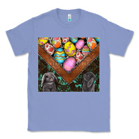 Colony Blue easter Classic Tee - CowhideDigitalArt