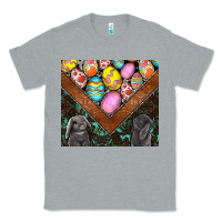 Heather Grey easter Classic Tee - CowhideDigitalArt
