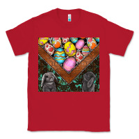 Red easter Classic Tee - CowhideDigitalArt