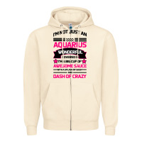 Sandshell Aquarius Woman Zipper Hoodie - Bettercallsaul