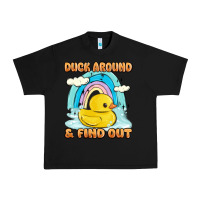Black duck around and find out Urban Heavy Tee - MaliasSmallBusiness
