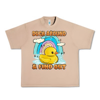 Burro duck around and find out Urban Heavy Tee - MaliasSmallBusiness