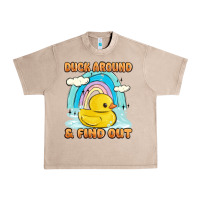 French Oak duck around and find out Urban Heavy Tee - MaliasSmallBusiness