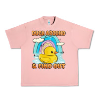 Salmon duck around and find out Urban Heavy Tee - MaliasSmallBusiness