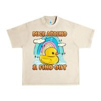 Sandshell duck around and find out Urban Heavy Tee - MaliasSmallBusiness